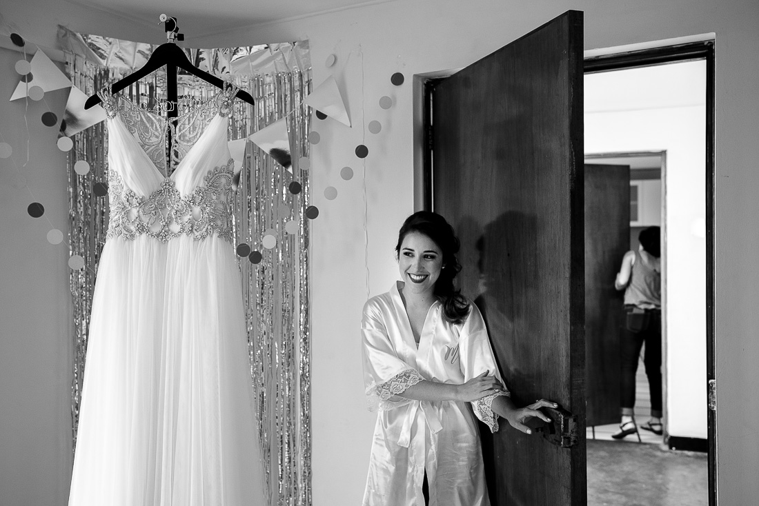 vestido de novia, first look bride and groom